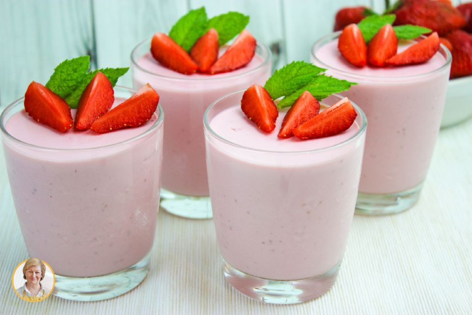 Летний творожный десерт с клубникой, который покорит ваши сердца