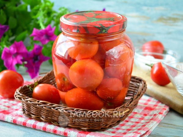 Простые помидоры на зиму: сохраняем вкус без специй