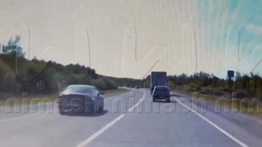 Появилось видео момента страшного ДТП под Чкаловском, в котором погибла женщина и пострадали еще шесть человек