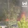 Горит свалка на Сортировке
