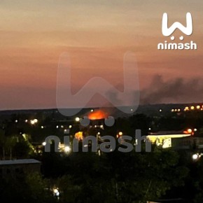 Пожар вспыхнул на территории Заволжского моторного завода
