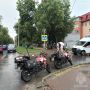 Оказали помощь на дороге. В ходе патрулирования мотогруппа специализированной пожарно-спасательной части МЧС России получила сообщение о ДТП на проспекте Молодежном