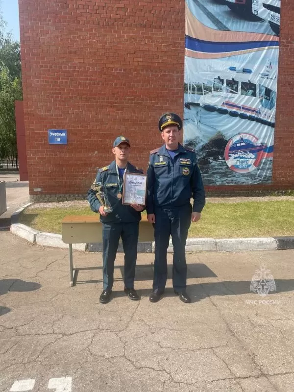 Лучшего газодымозащитника выбрали в Нижегородской области