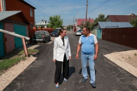 Оксана Смолина: Совместными усилиям мы благоустраиваем родной Ленинский район