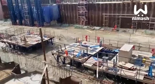 Место аварии на Городецком гидроузле выглядит вот так