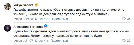 Жители Заволжья пожаловались на безжалостную рубку деревьев в одном из дворов Жители Заволжья пожаловались на безжалостную рубку деревьев в одном из дворов