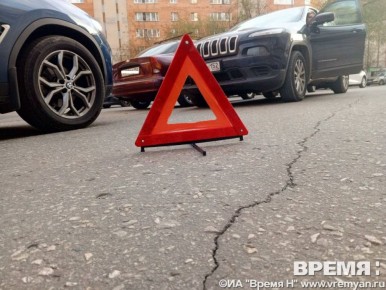 Массовое ДТП произошло на улице Хальзовская в Нижнем Новгороде