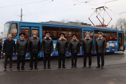 «Вагон Победы», посвящённый сотрудникам ОВД, запущен в Нижнем Новгороде