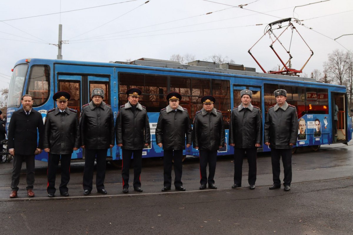 «Вагон Победы», посвящённый сотрудникам ОВД, запущен в Нижнем Новгороде