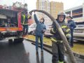 Учения по тушению пожара в высотном доме прошли в Нижнем Новгороде
