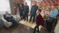 Сотрудники регионального следственного управления поздравили со 100-летним юбилеем ветерана Великой Отечественной войны