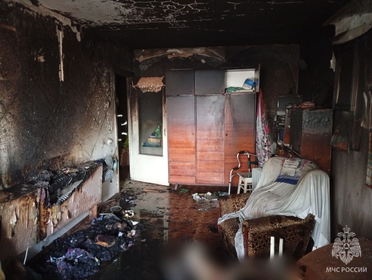 Женщина погибла на пожаре в Балахне Женщина погибла на пожаре в Балахне