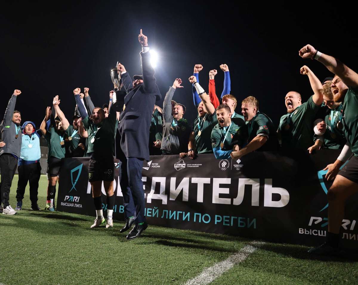 Дзержинский «Химик» — чемпион Высшей лиги по регби!