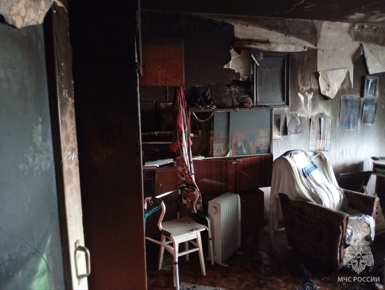 Женщина погибла на пожаре в Балахне Женщина погибла на пожаре в Балахне