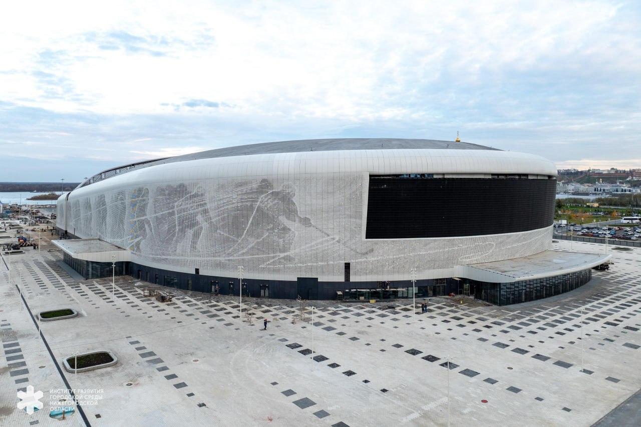 Ловите свежие фото со стройплощадки Ледового дворца Ловите свежие фото со стройплощадки Ледового дворца