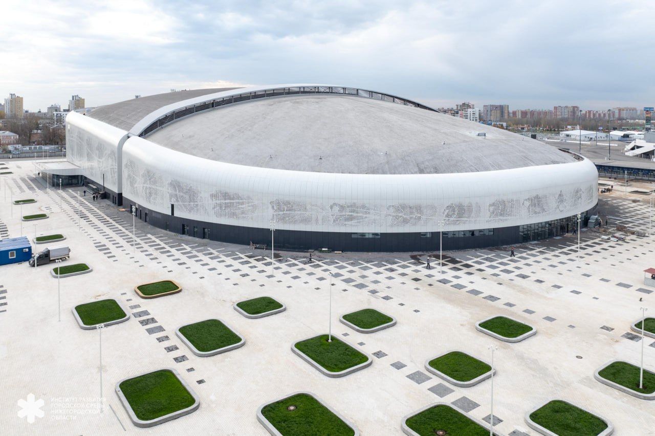 Ловите свежие фото со стройплощадки Ледового дворца Ловите свежие фото со стройплощадки Ледового дворца