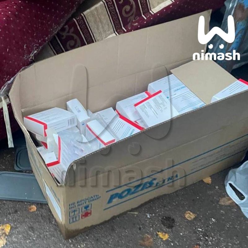 Коробки с вакцинами от гриппа появились на мусорке Кстово, утверждают жители