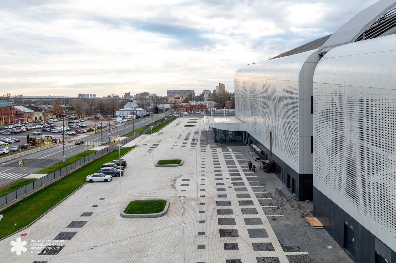 Строительство Ледовой арены близится к концу Строительство Ледовой арены близится к концу