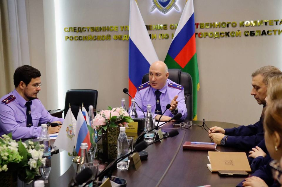 В следственном управлении СК России по Нижегородской области состоялось очередное заседание Совета молодых следователей