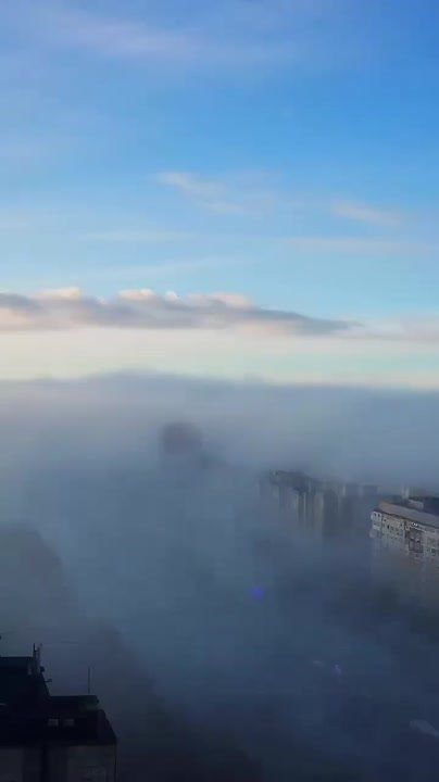 Не перестанем любоваться прекрасным туманом над Нижним