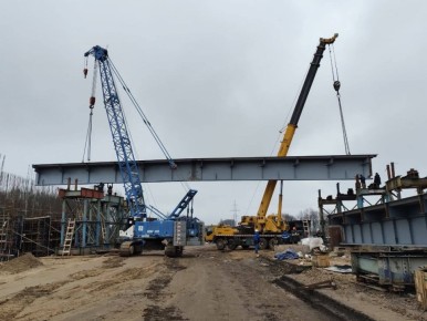 Компания «Автобан» показала фото строящегося дублёра проспекта Гагарина