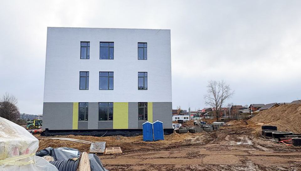 Строительство новой поликлиники в Кузнечихе вышло на финишную прямую