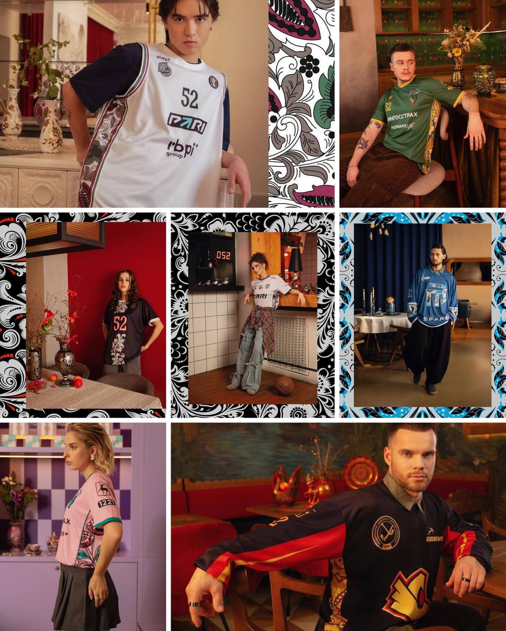 Семь спортклубов Нижнего Новгорода сыграют в хохломской форме в рамках проекта «Вместе за Нижний» Семь спортклубов Нижнего Новгорода сыграют в хохломской форме в рамках проекта «Вместе за Нижний»