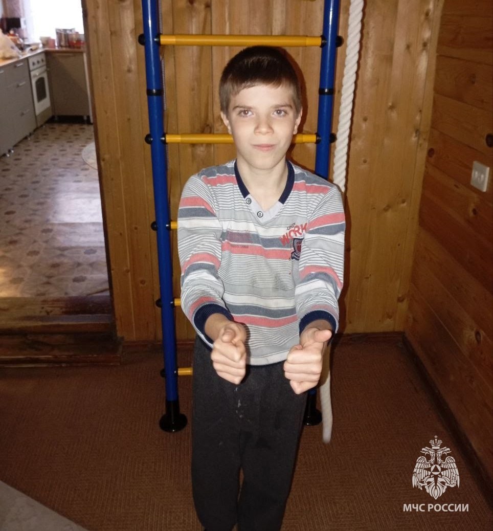 Подарок от пожарных МЧС России для юного Ярослава