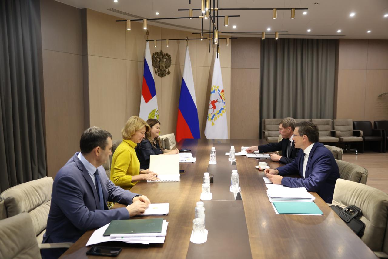 Оксана Лут и Глеб Никитин рассмотрели вопросы развития АПК Нижегородской области