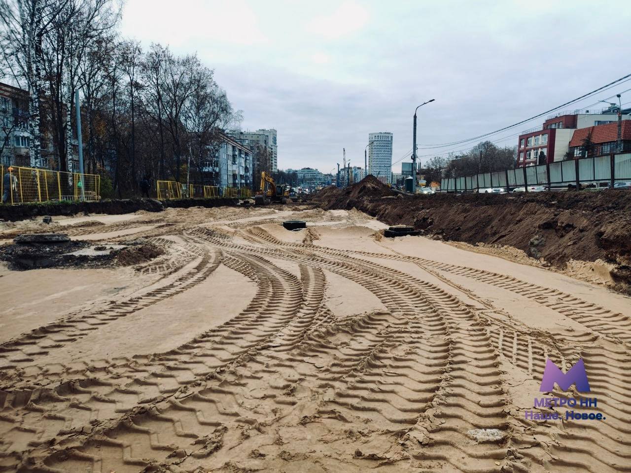 Движение по новой временной дороге на улице Родионова планируют открыть во второй половине ноября