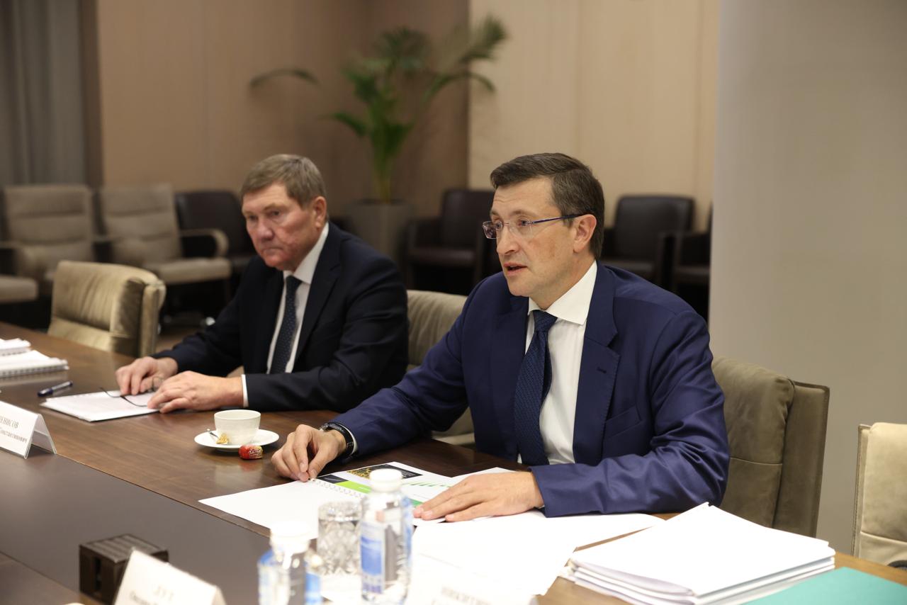 Оксана Лут и Глеб Никитин рассмотрели вопросы развития АПК Нижегородской области Оксана Лут и Глеб Никитин рассмотрели вопросы развития АПК Нижегородской области