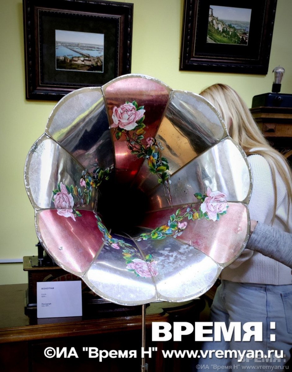 В Нижегородском техническом музее показали аналог фонографа Льва Толстого