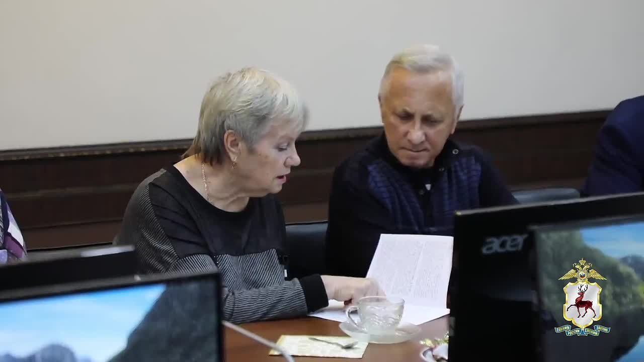 В ГУ МВД России по Нижегородской области состоялась встреча с семьями погибших сотрудников ОВД