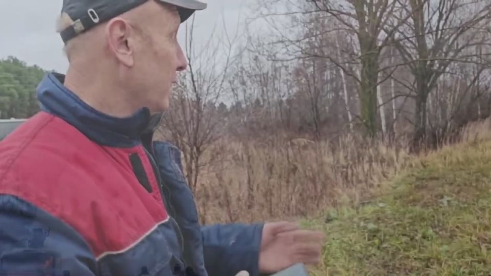 «Камаз» загорелся на трассе в районе Богородска