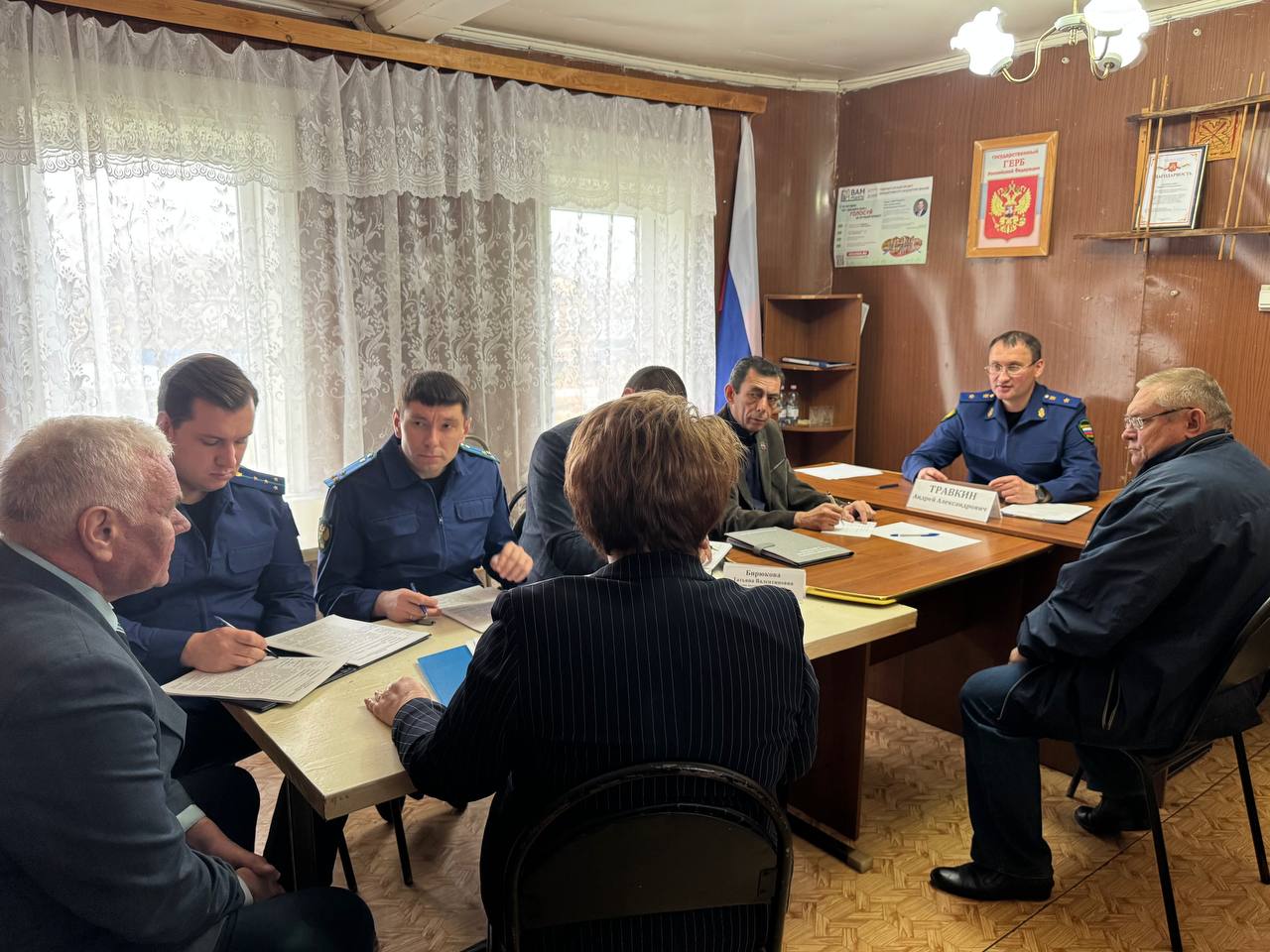 Сегодня прокурор области Андрей Травкин провел прием населения Спасского муниципального округа Сегодня прокурор области Андрей Травкин провел прием населения Спасского муниципального округа