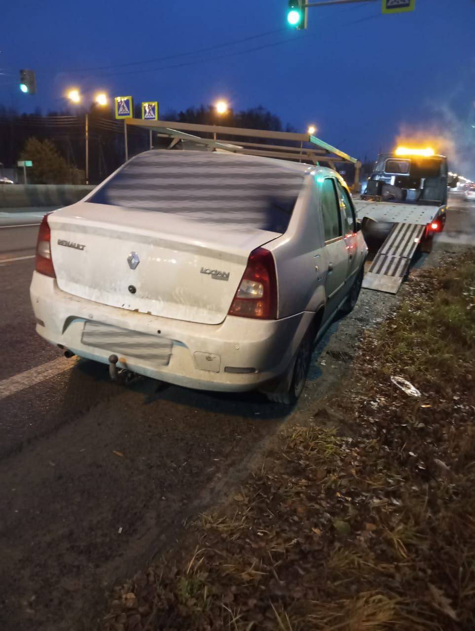 13.11.2025 в 12:30 на посту ДПС "Орловские дворики" инспекторами ОБ ДПС ГИБДД ГУ МВД России по г. Нижнему Новгороду был остановлен автомобиль Renault Logan