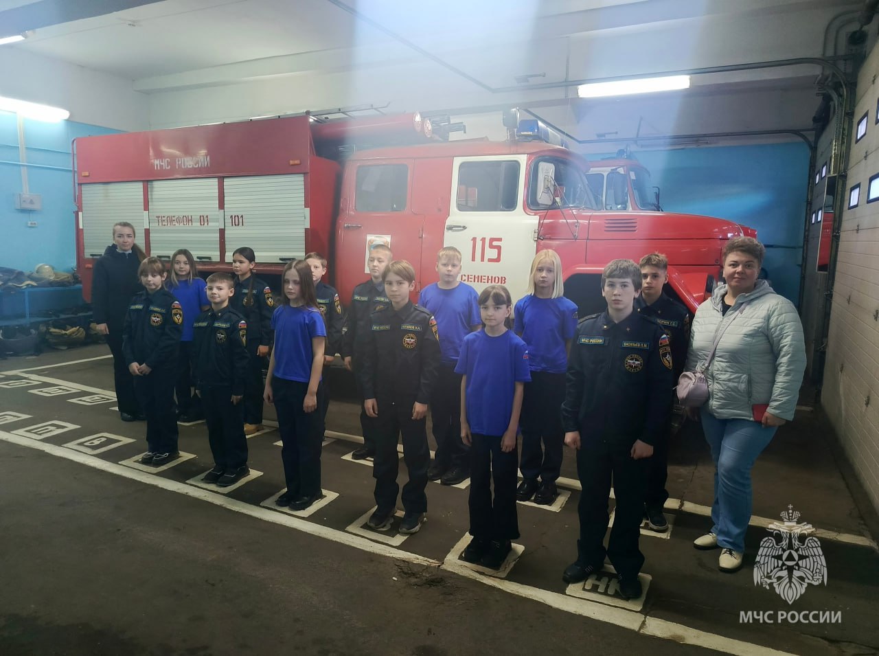 Увлекательную экскурсию провели для класса МЧС России Увлекательную экскурсию провели для класса МЧС России