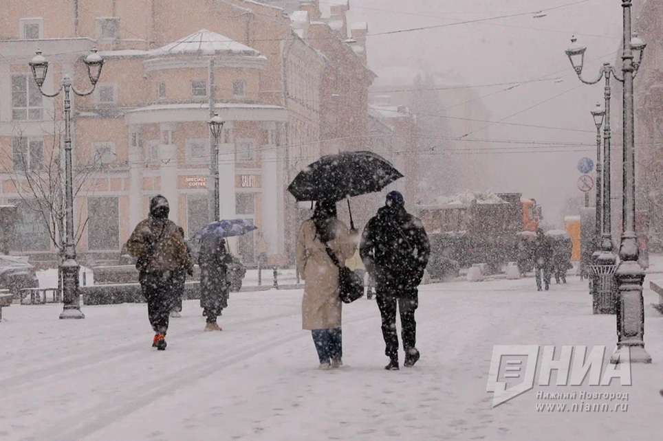 Ледяной дождь может прийти на смену снегопаду в Нижегородской области
