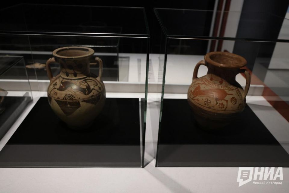 В музейном центре "Арсенал" в Нижнем Новгороде открылась масштабная археологическая выставка "Пантикапей