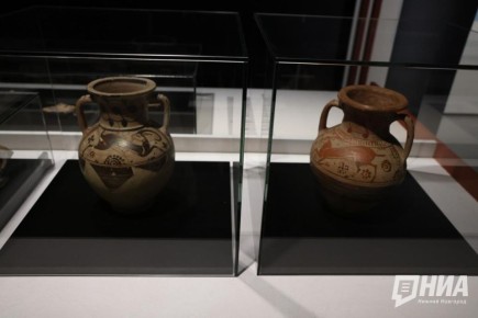 В музейном центре "Арсенал" в Нижнем Новгороде открылась масштабная археологическая выставка "Пантикапей