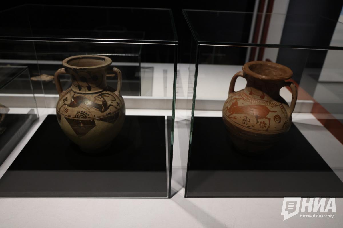 В музейном центре "Арсенал" в Нижнем Новгороде открылась масштабная археологическая выставка "Пантикапей