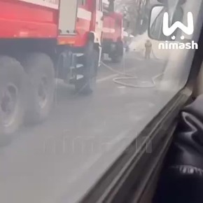 Брошенная на месте ДТП легковушка сгорела на Бору