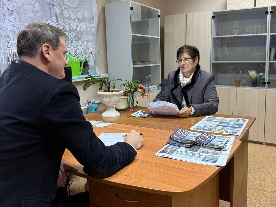 Игорь Теленков провел очередной прием граждан на своем избирательном округе