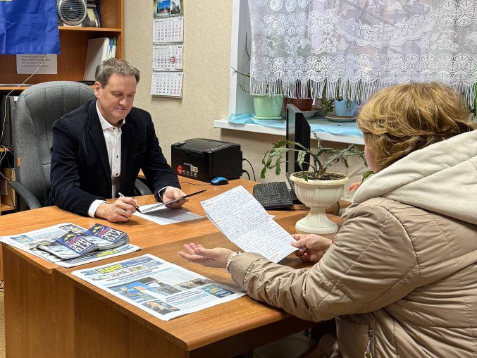 Игорь Теленков провел очередной прием граждан на своем избирательном округе Игорь Теленков провел очередной прием граждан на своем избирательном округе