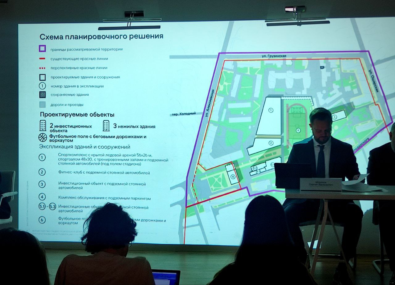 Мастер-план КРТ стадиона «Водник» согласовали в Нижнем Новгороде