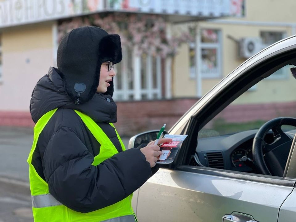 В Нижегородской области дети и сотрудники ГАИ провели профилактическую акцию «Трезвый водитель»