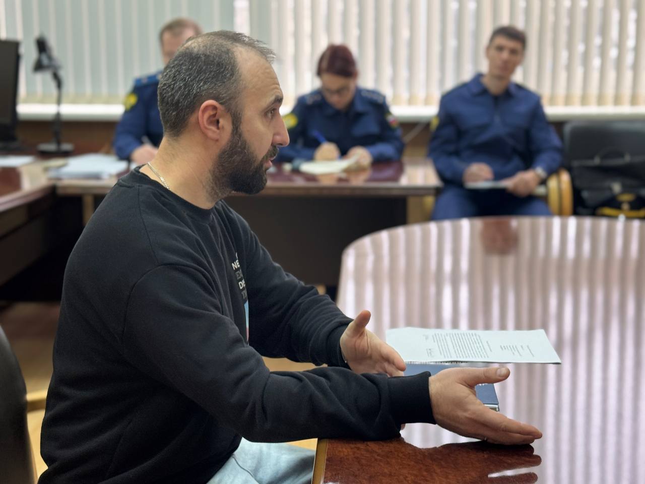 Сегодня на одном из промышленных предприятий Московского района г. Нижнего Новгорода прокурор области Андрей Травкин провел встречу с трудовым коллективом Сегодня на одном из промышленных предприятий Московского района г. Нижнего Новгорода прокурор области Андрей Травкин провел встречу с трудовым коллективом