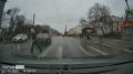 В Дзержинске водитель едва не сбил женщину на пешеходном переходе