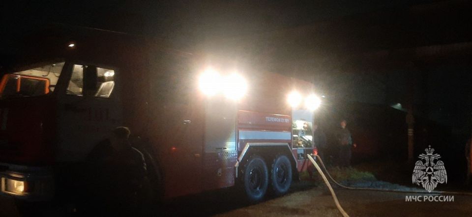 Склад сгорел в Нижегородской области