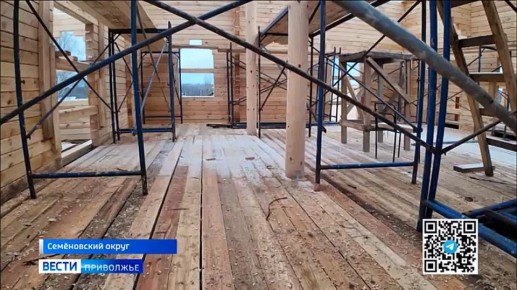 Житель Семёновского округа Михаил Торопов строит православный храм в родной деревне